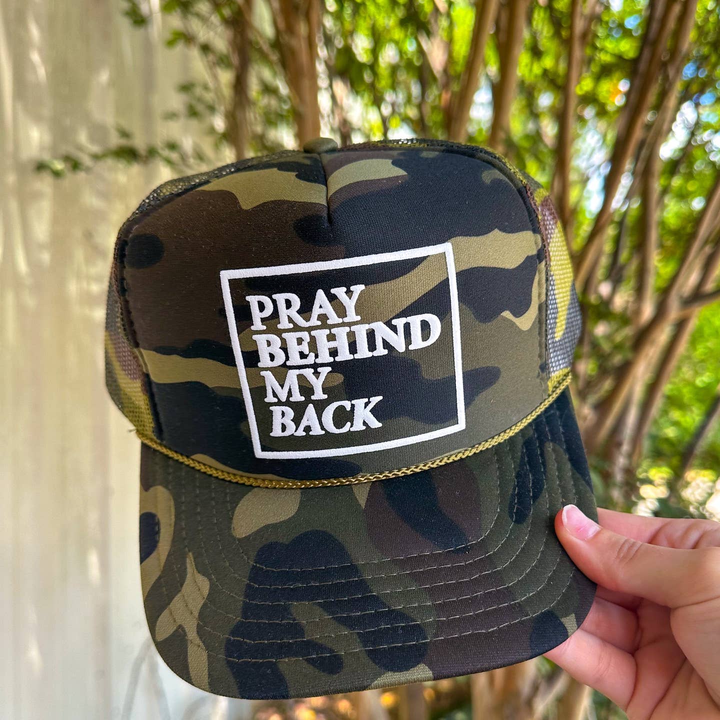 Pray Camo Trucker Hat