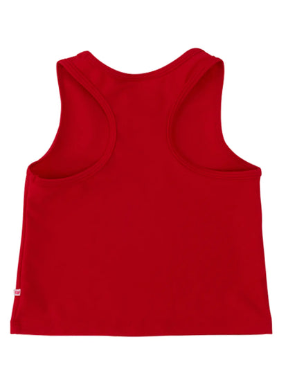 Girls Red Active Tank