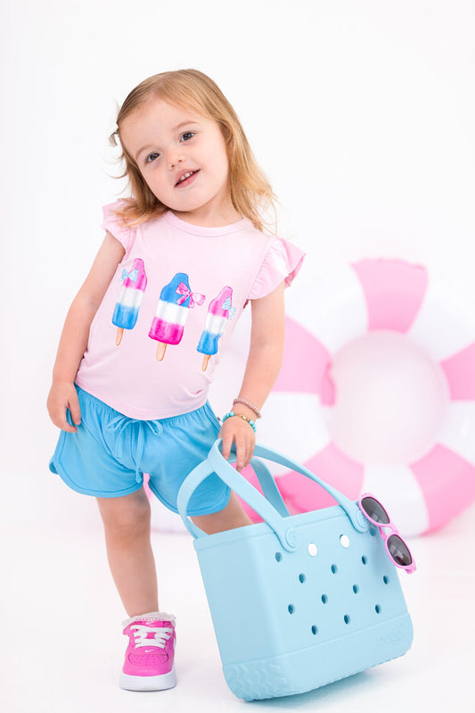 Patriotic Pops Ruffle Tank Set