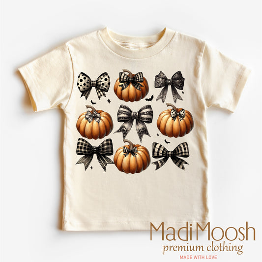 Pumpkin & Bows Fall Tee