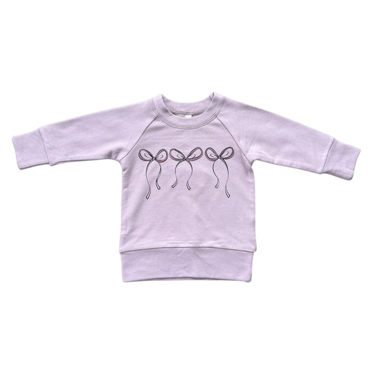 Hair Bow Reglan Sweatshirt