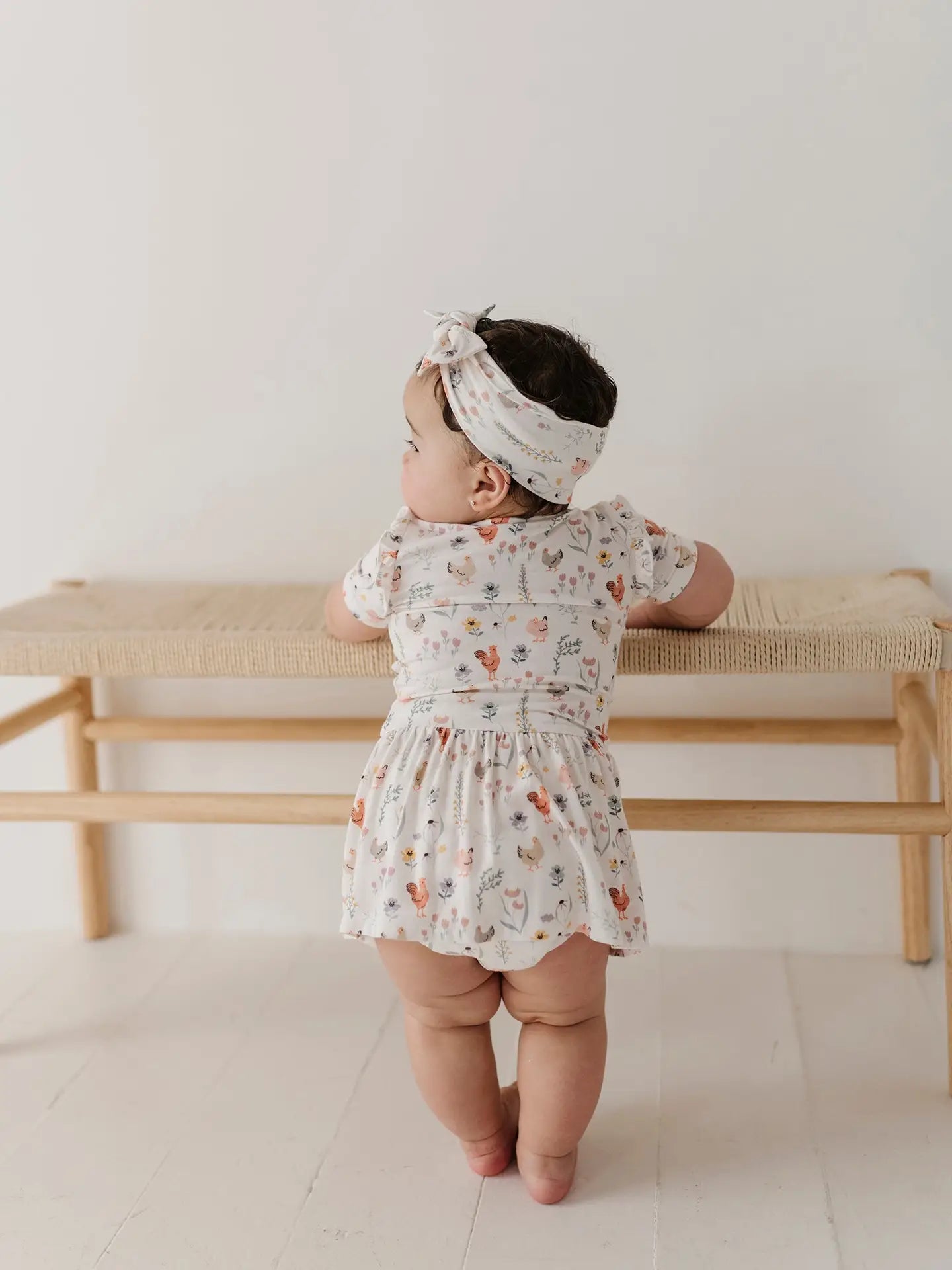 Girl's Bodysuit Dress Set