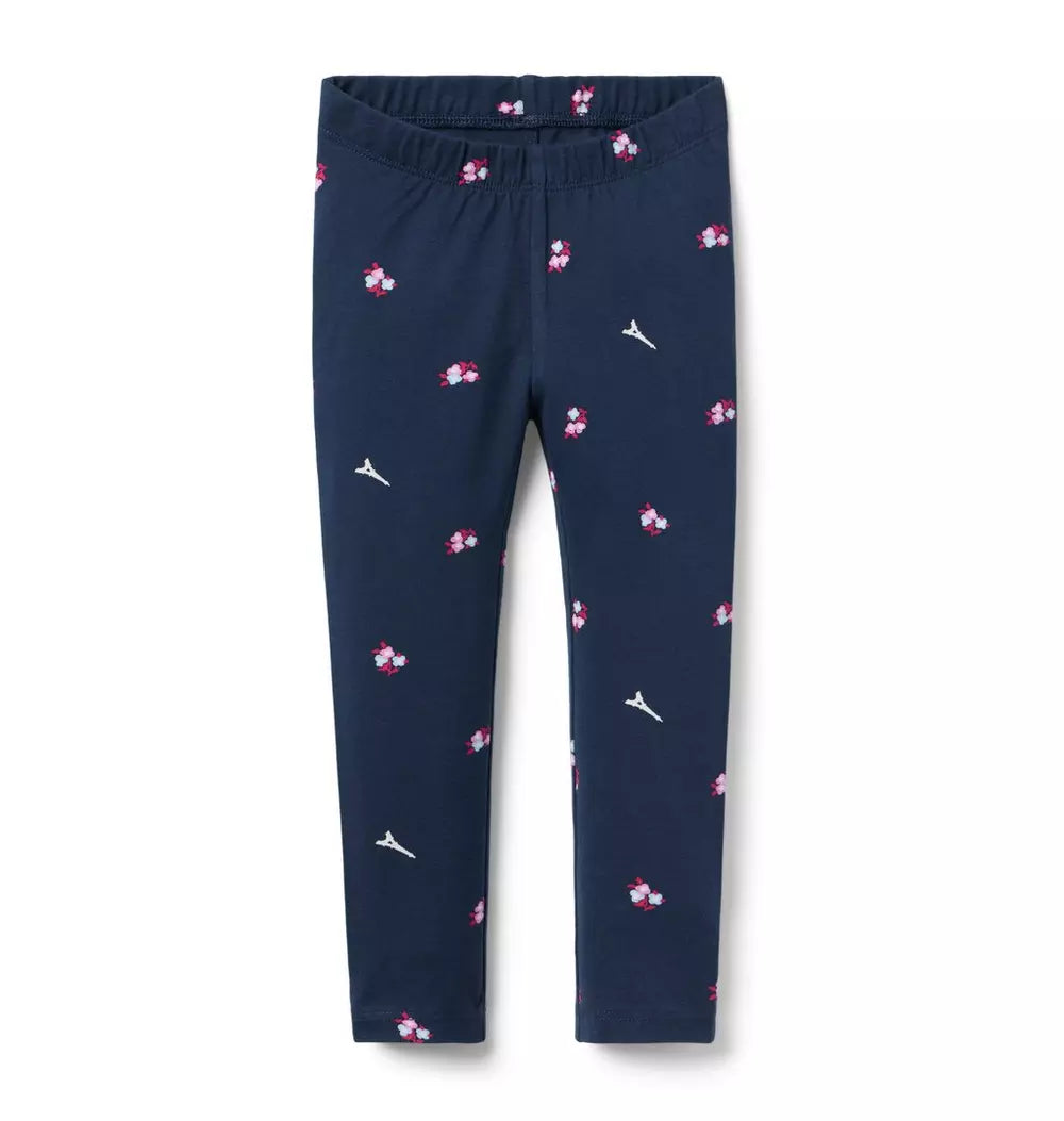 Eiffel Tower Navy Legging
