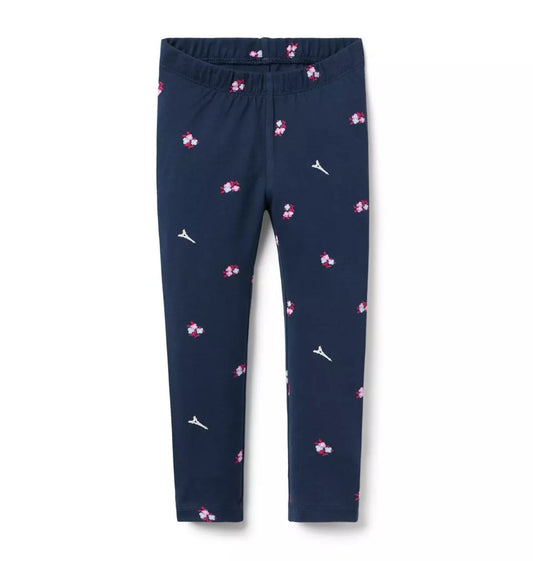 Eiffel Tower Navy Legging