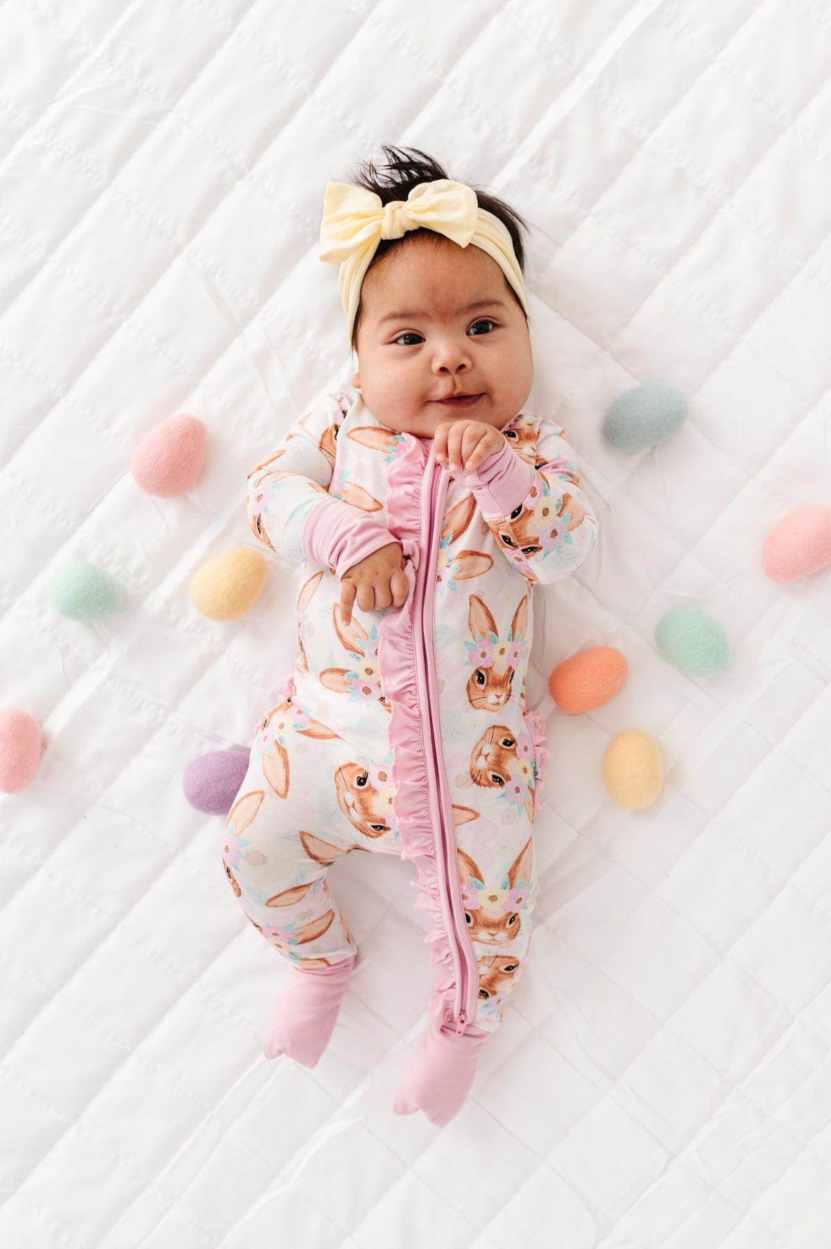 Blossom Bunny Ruffle Convertible Romper