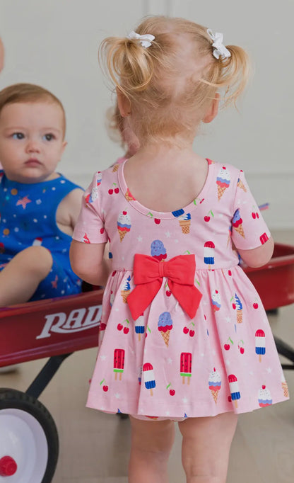 Sweet Freedom Twirl Romper