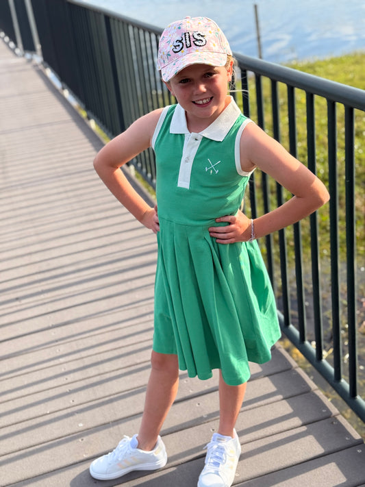 Pleated Tennis Dress - Golf Day