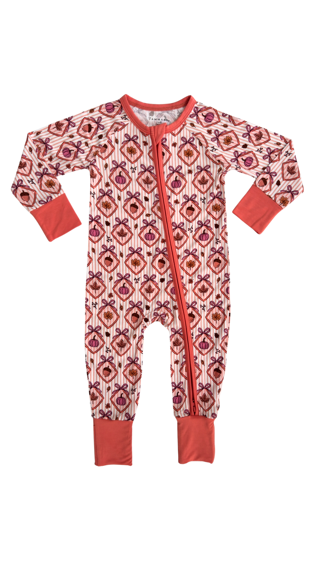Fall Snuggles Zip Romper