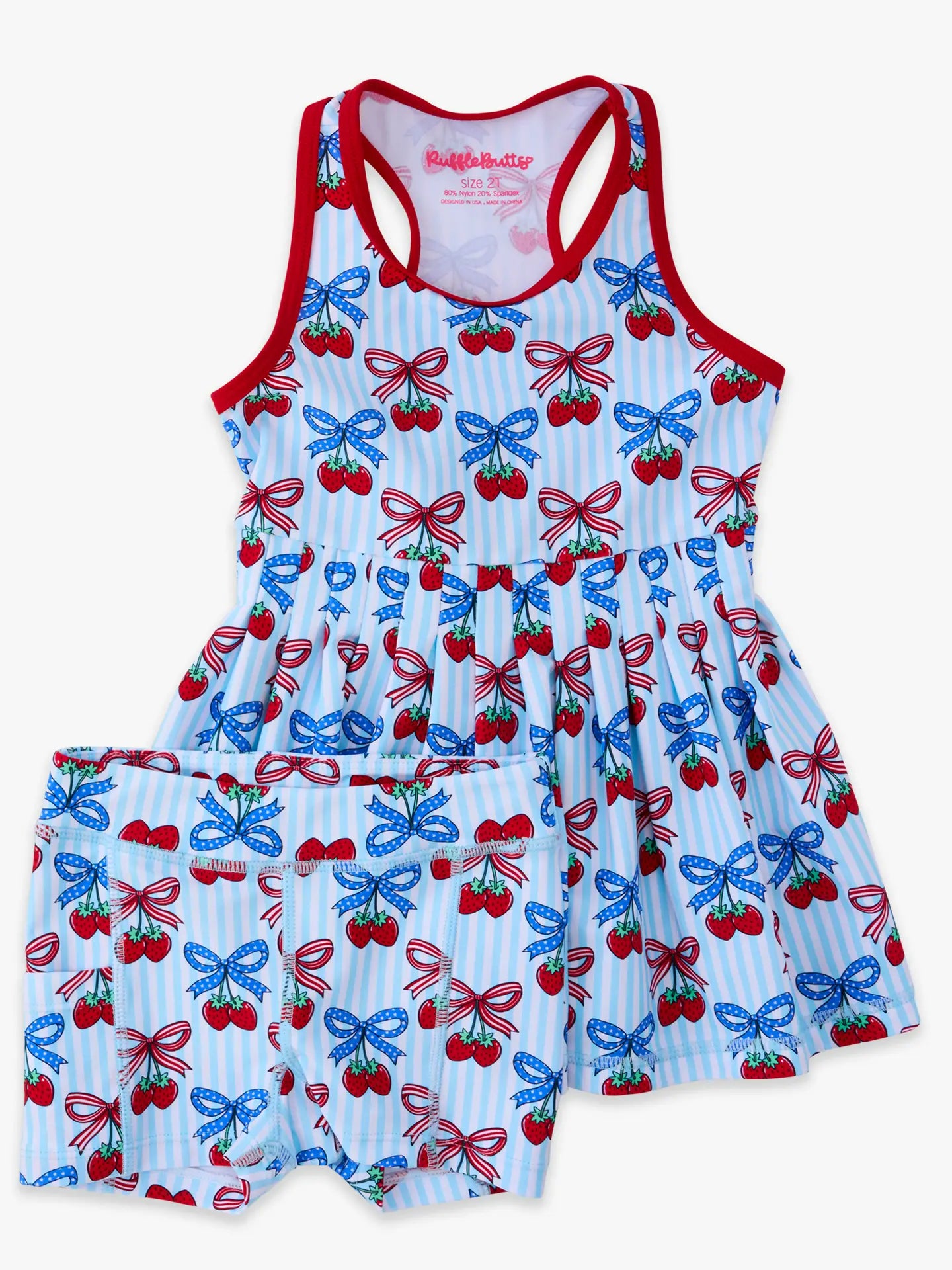 Berries & Bows Active Dress