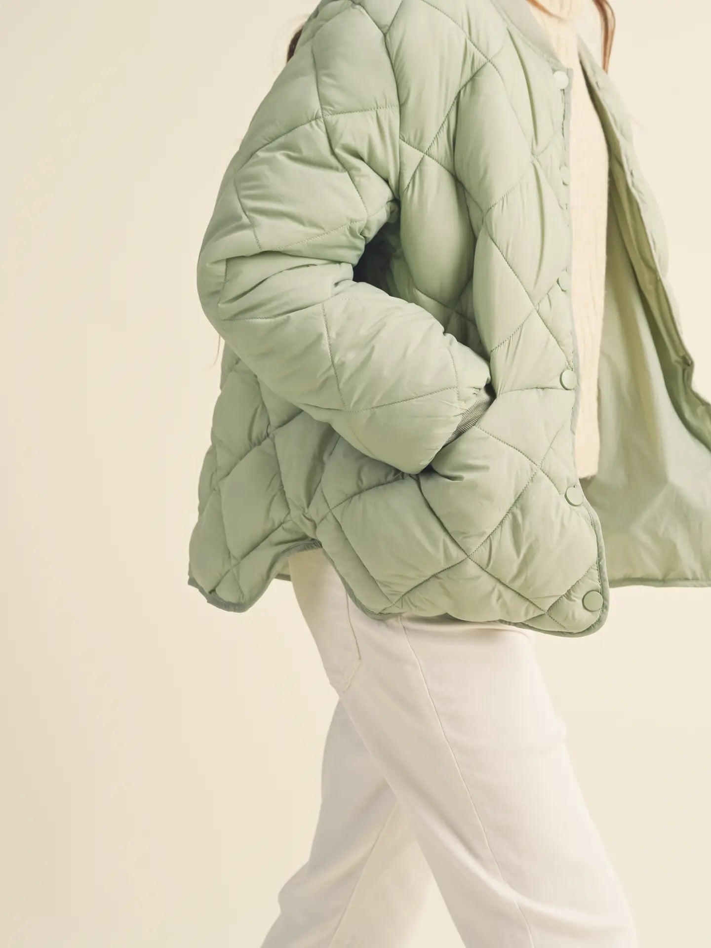 Girls Quilted Jacket