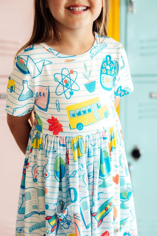School Rules S/S Twirl Dress