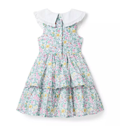 The Floral Collared Dress