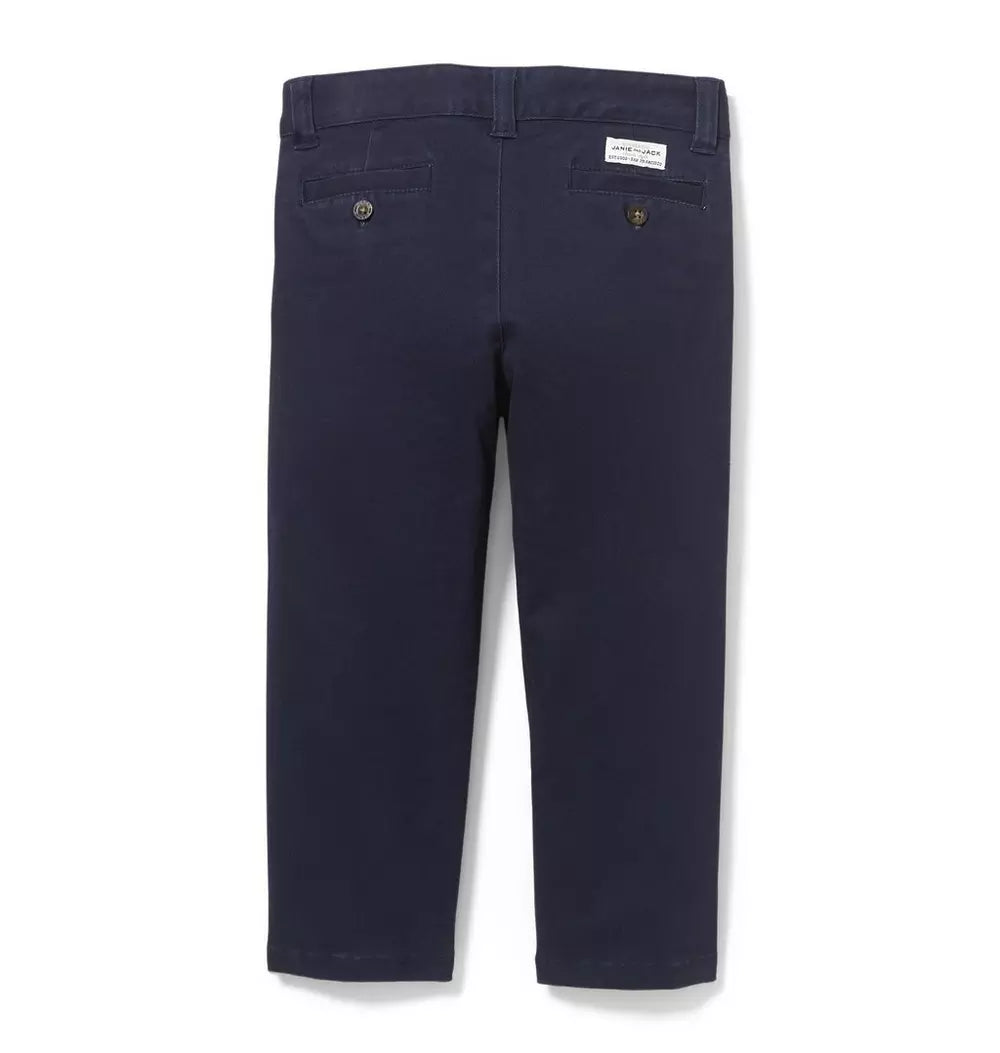 The Twill Pant - Navy