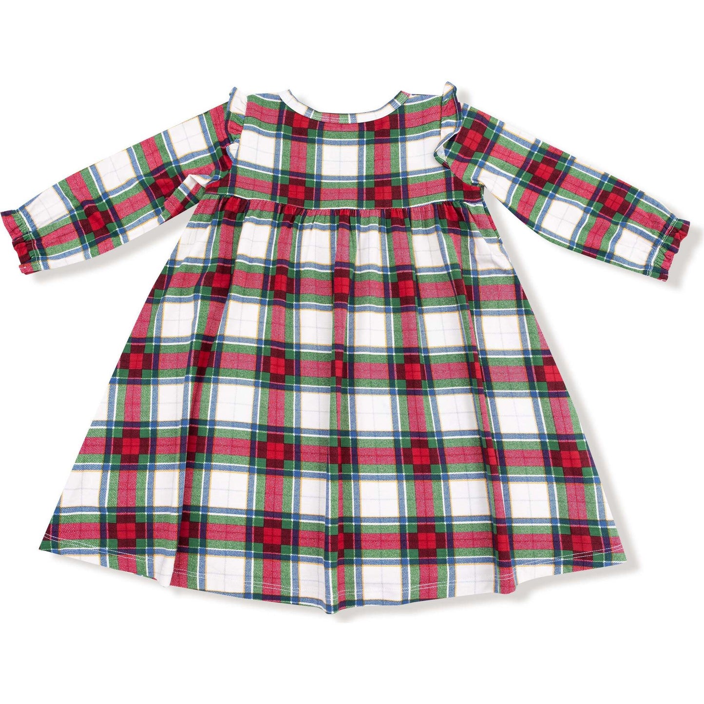 Holiday Plaid Loungewear Gown