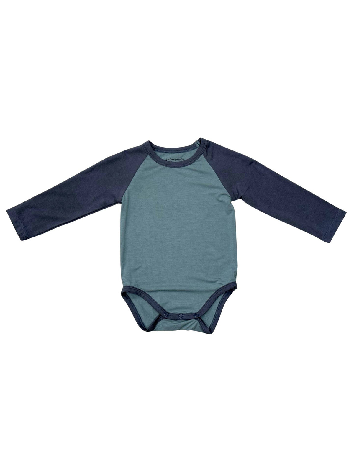 Long Sleeve Raglan Bodysuit - Nightfall