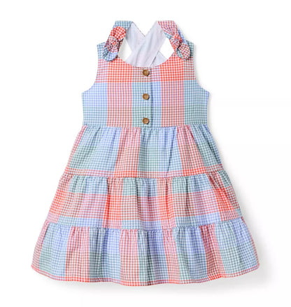 The Patchwork Checker Dress