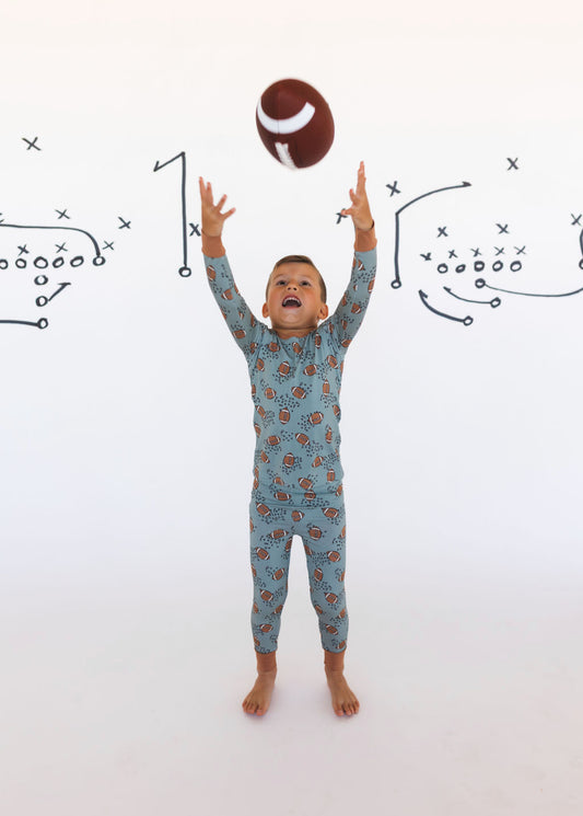 Green Football Two Piece Set