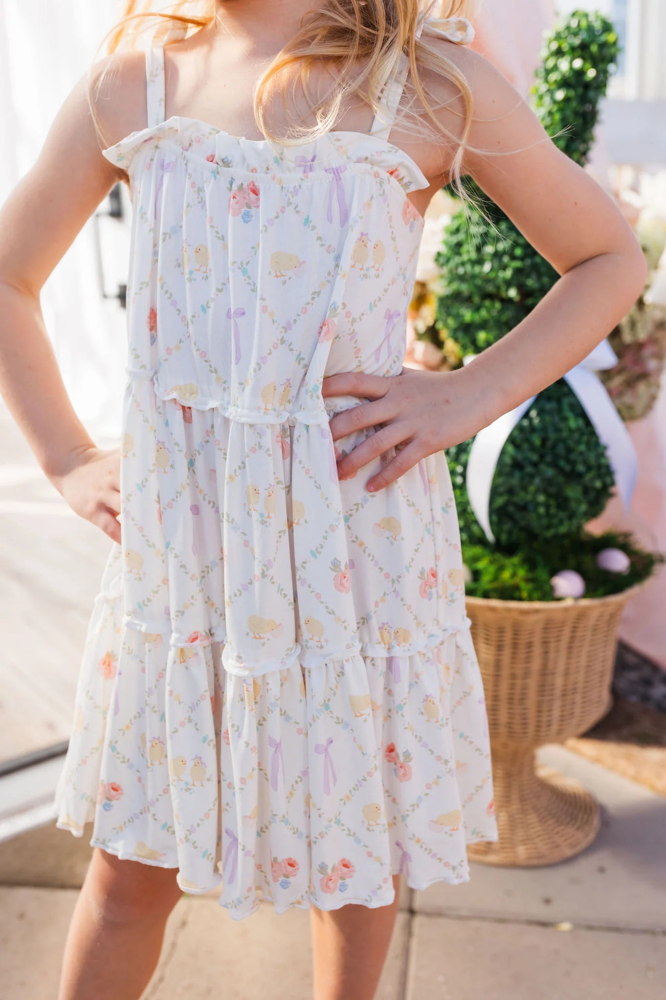 Peep and Petal Tier Twirl Dress