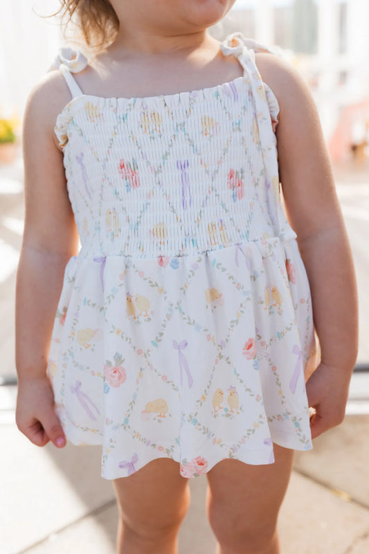 Peep and Petal Twirl Bodysuit