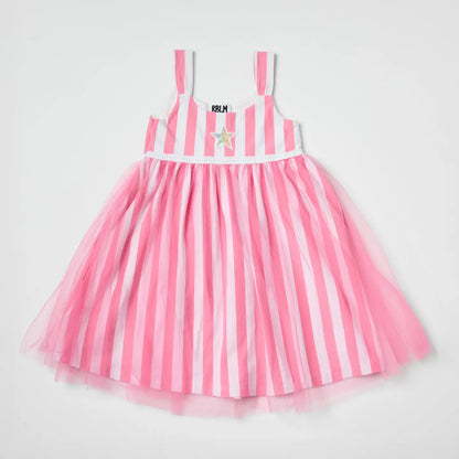 Star & Stripes Pink Dress