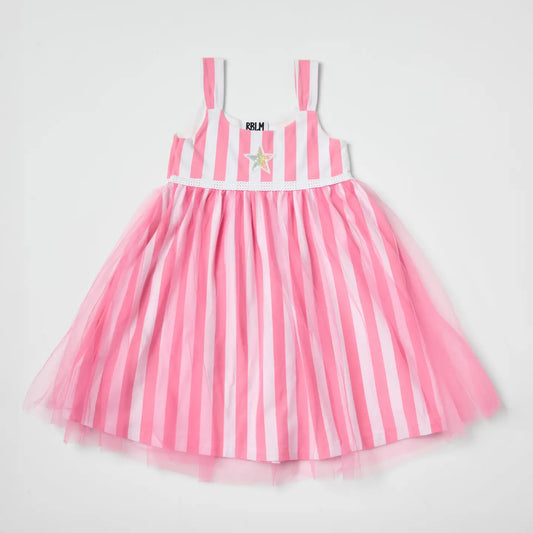 Star & Stripes Pink Dress