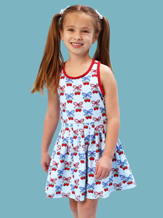 Berries & Bows Active Dress