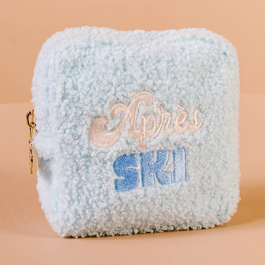 Square Teddy Pouch - Apres Ski