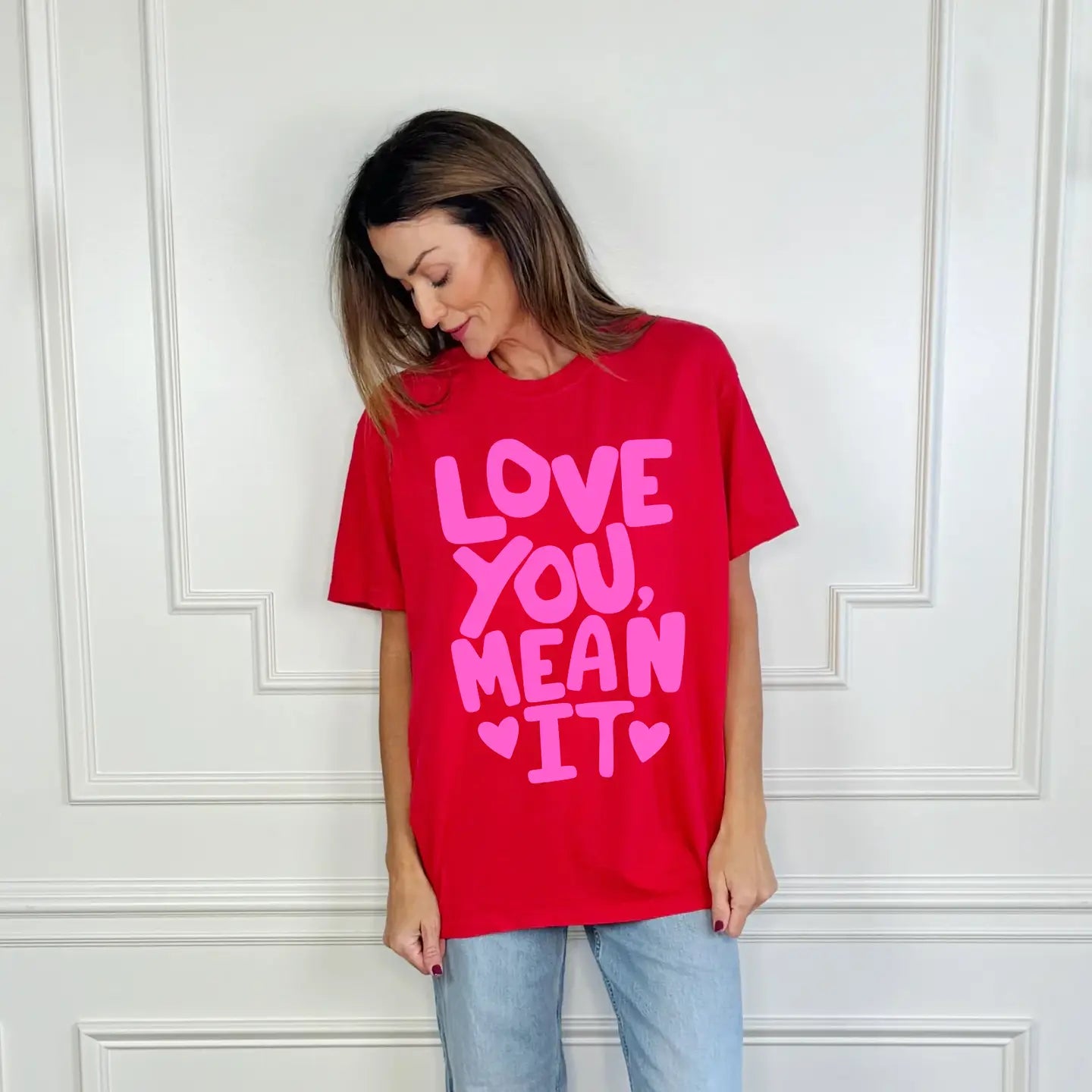 Love You, Mean It Adult Tee