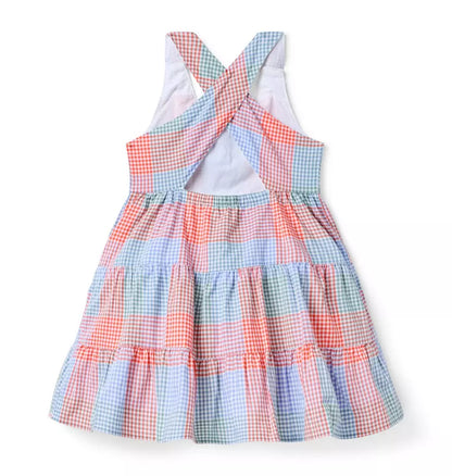 The Patchwork Checker Dress
