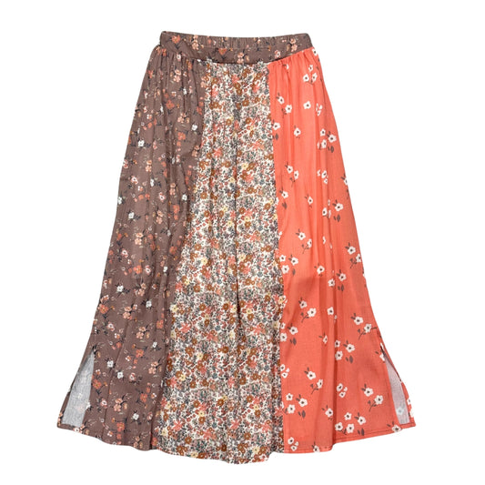 Panel Boho Maxi Skirt