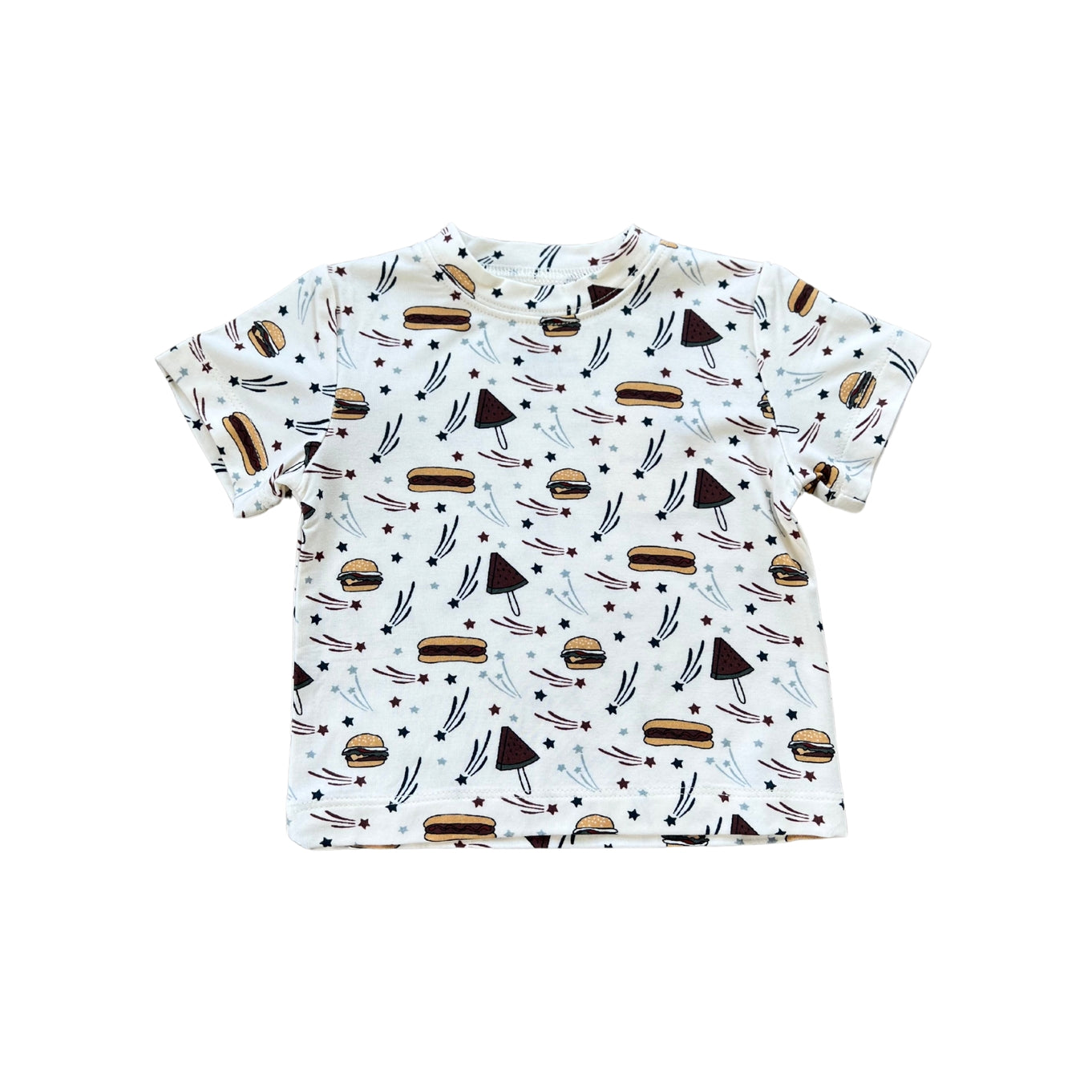 Boy's Burgers n' Dogs Short Sleeve Tee