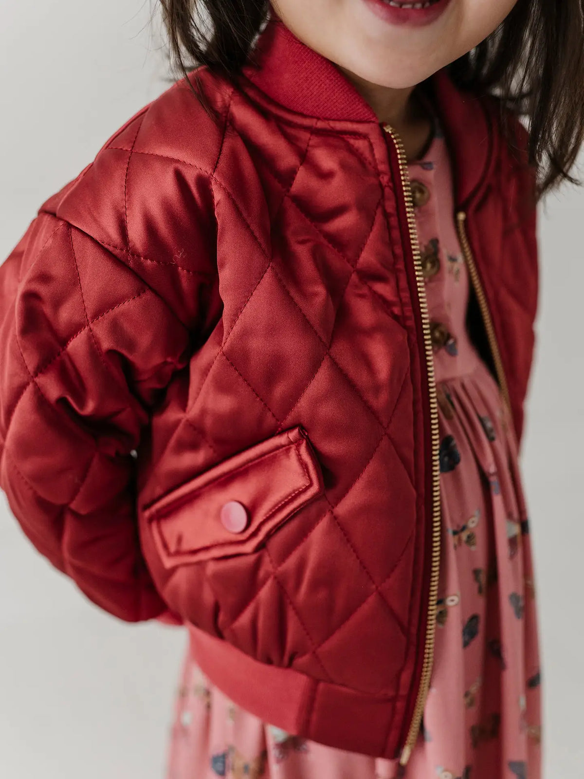 Bomber Jacket - Dusty Cider