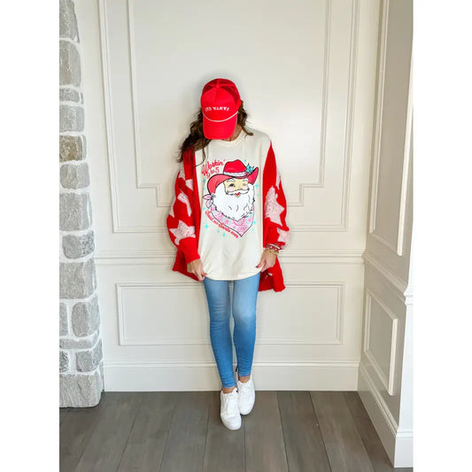 Western Santa Tee - Adult