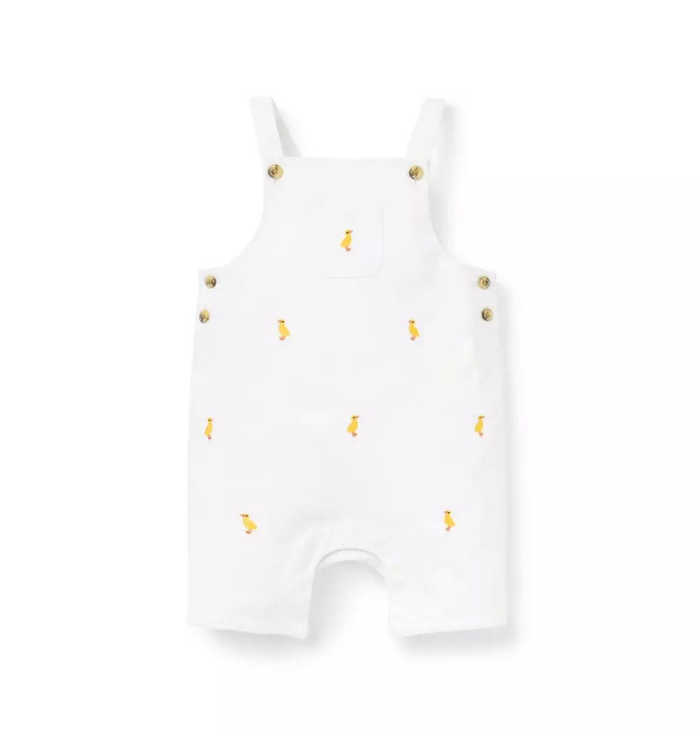 White Duckling Overalls