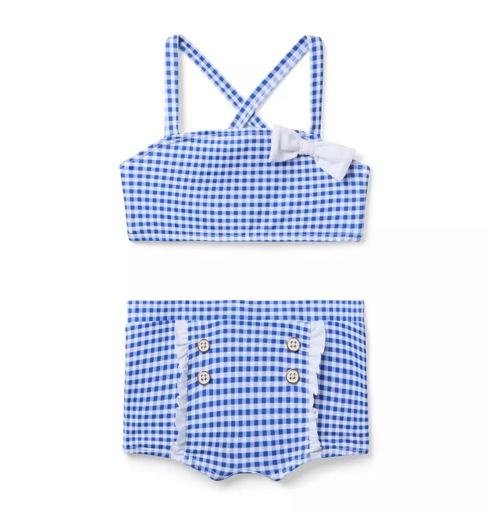 Gingham 2PC Swimsuit
