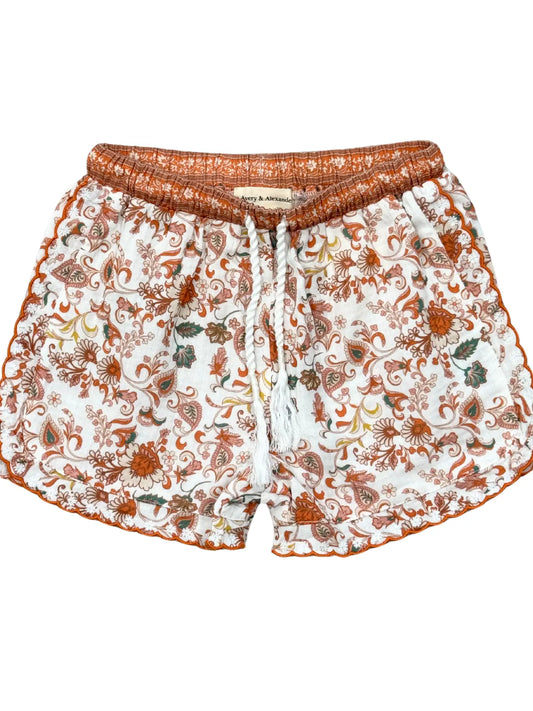 Girl's Embroidery Shorts