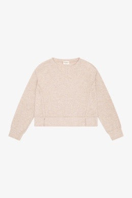 Jersey Cropped L/S Top