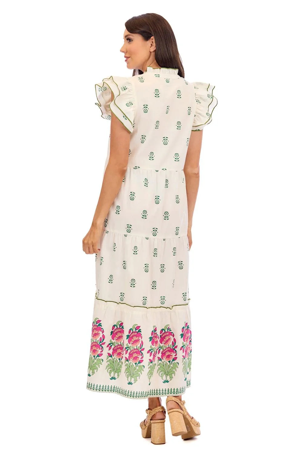 Women's Ivory Block Dress