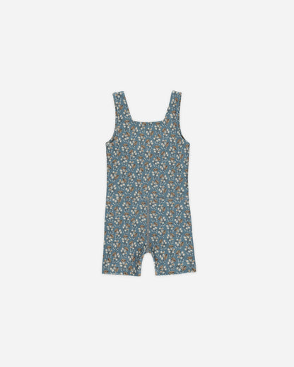 Malibu Bodysuit - Blue Floral