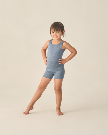Malibu Bodysuit - Heathered Marine