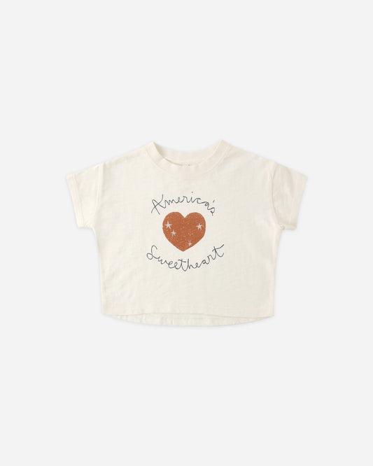 Boxy Tee - America's Sweetheart