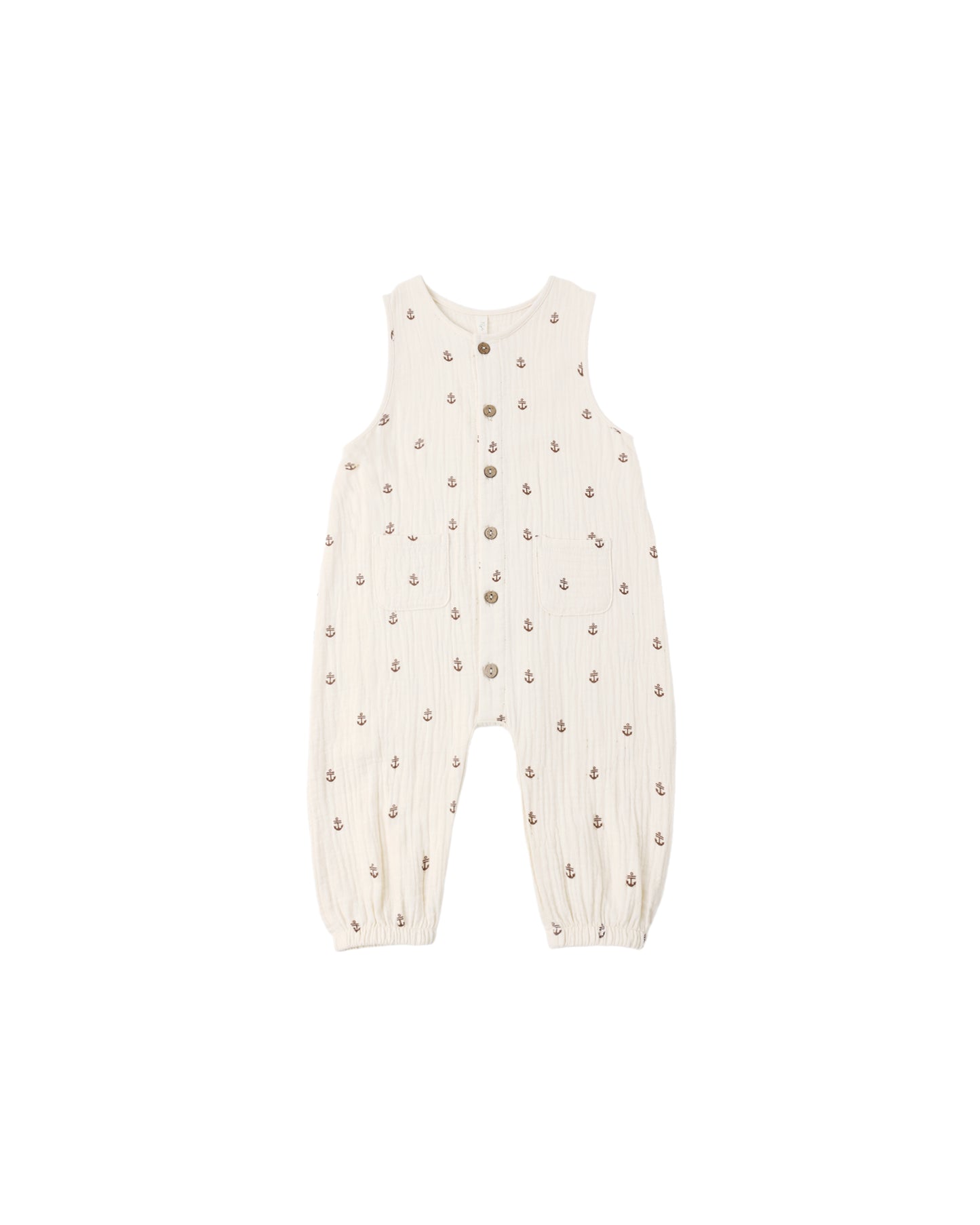 Woven Jumpsuit - Anchors