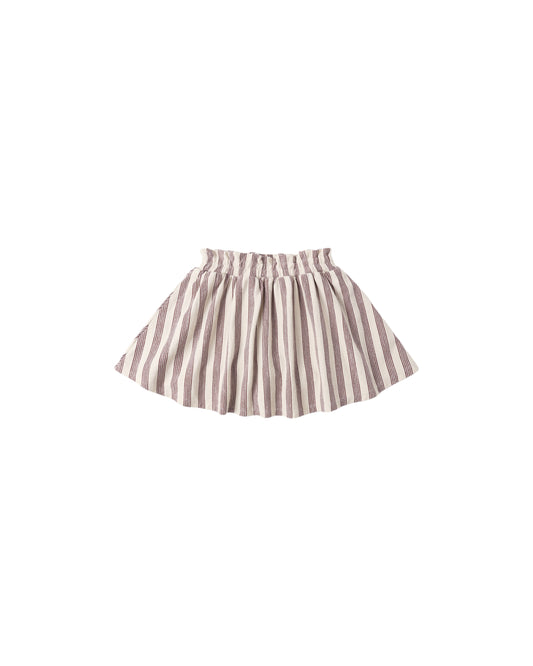 Sasha Skort- Brown Stripe