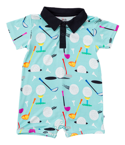 Scottie Polo Shortie Romper