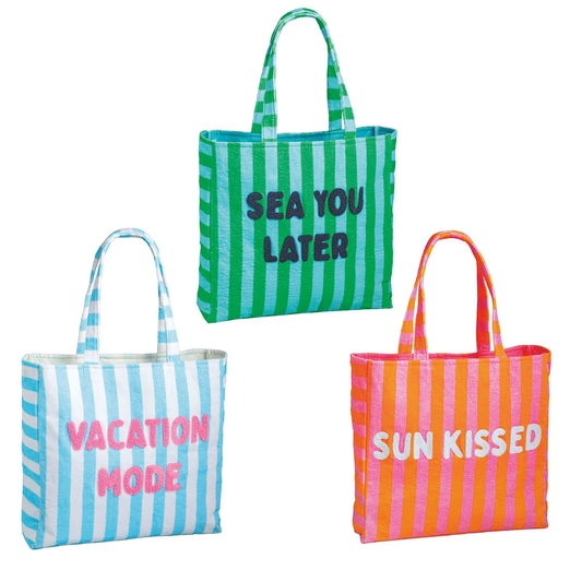 Terry Cloth Tote Bag