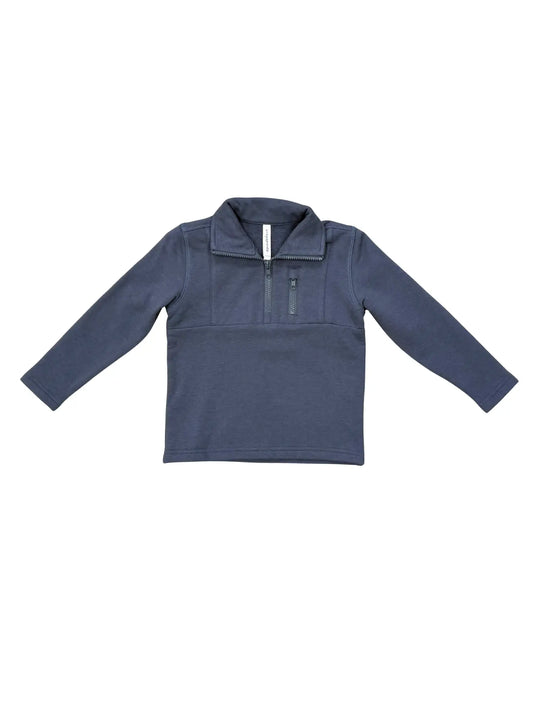 Boy's Fleece Zip Sweatshirt - Nightfall