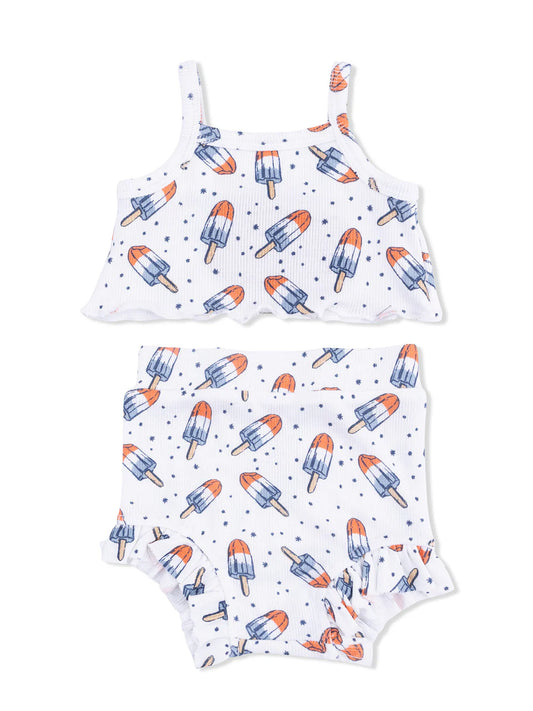Astro Pop Tank Top & Bottoms