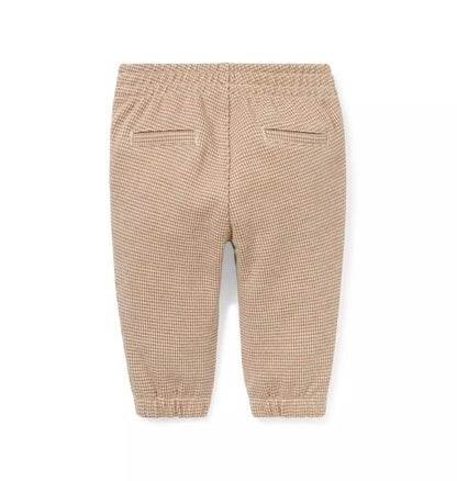 Brown Houndstooth Pant
