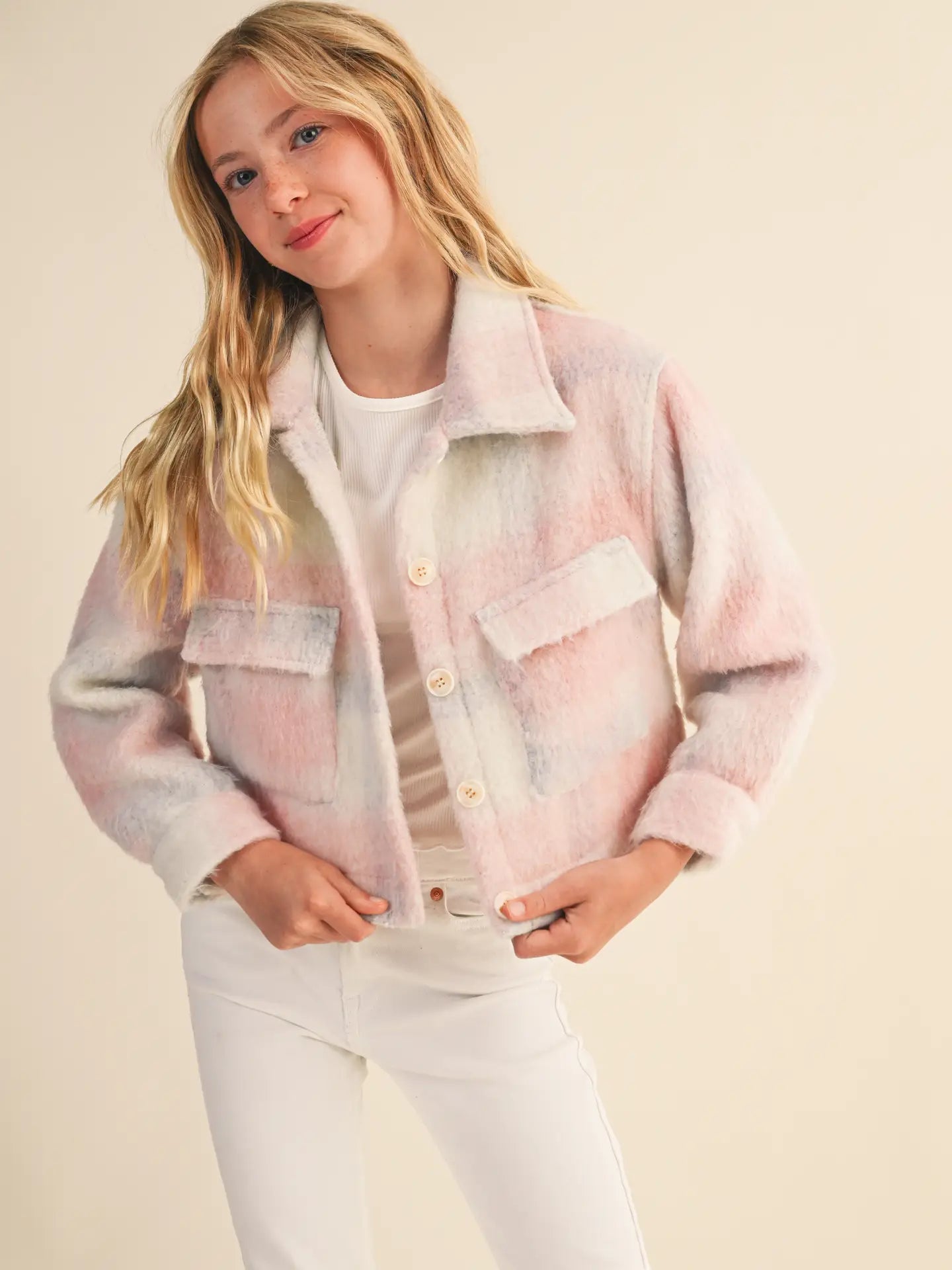 Girls Cropped Jacket