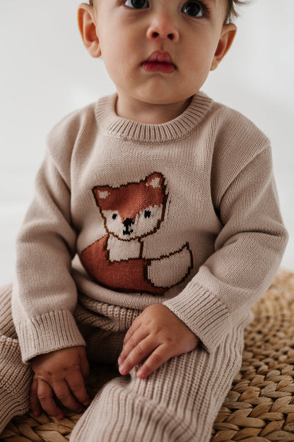 Knit Sweater - Fox